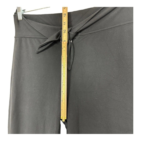 LPA Revolve XL 572 Stretch Tie Waist Leggings Black Pants X-Large - Picture 11 of 16